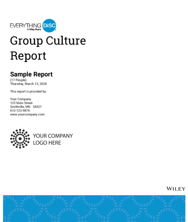 Group Culture report