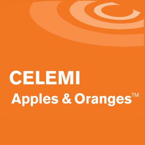 Celemi apples and oranges logo